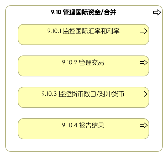 9.10 管理国际资金/合并